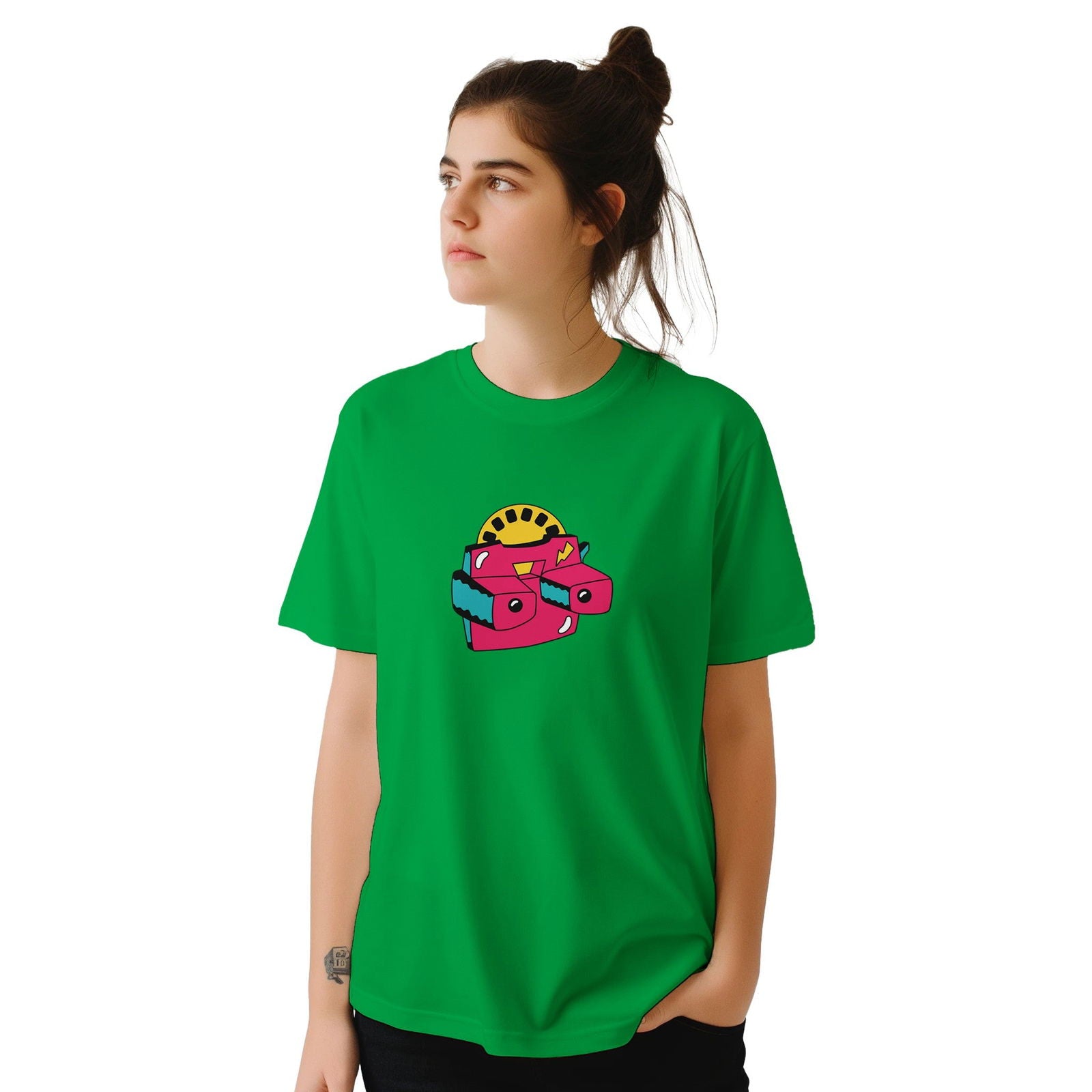 Retro View Master | T-Shirt Unisex - Tshirt-Fabriek.nl