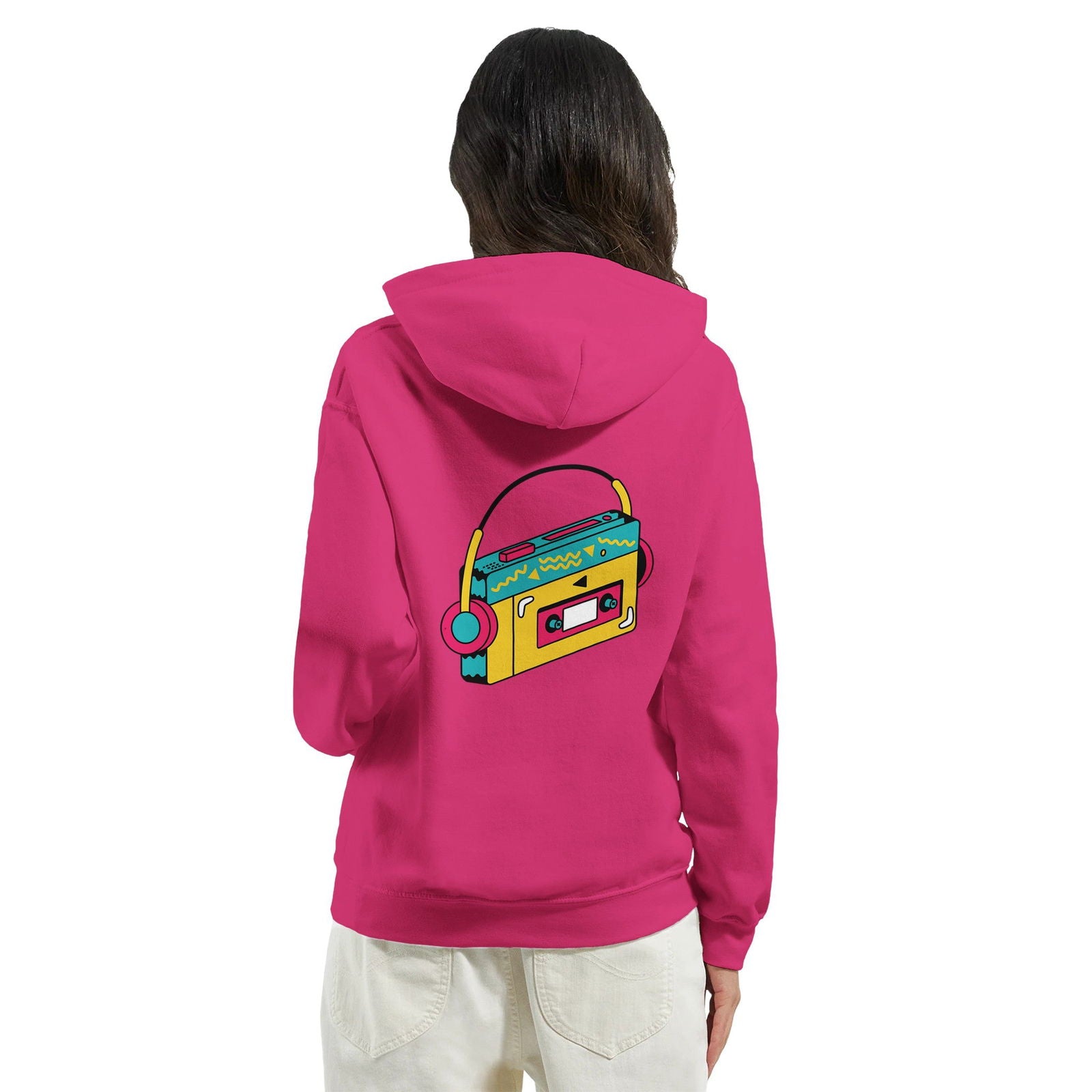 Retro Walkman | Hoodie Unisex - Tshirt-Fabriek.nl