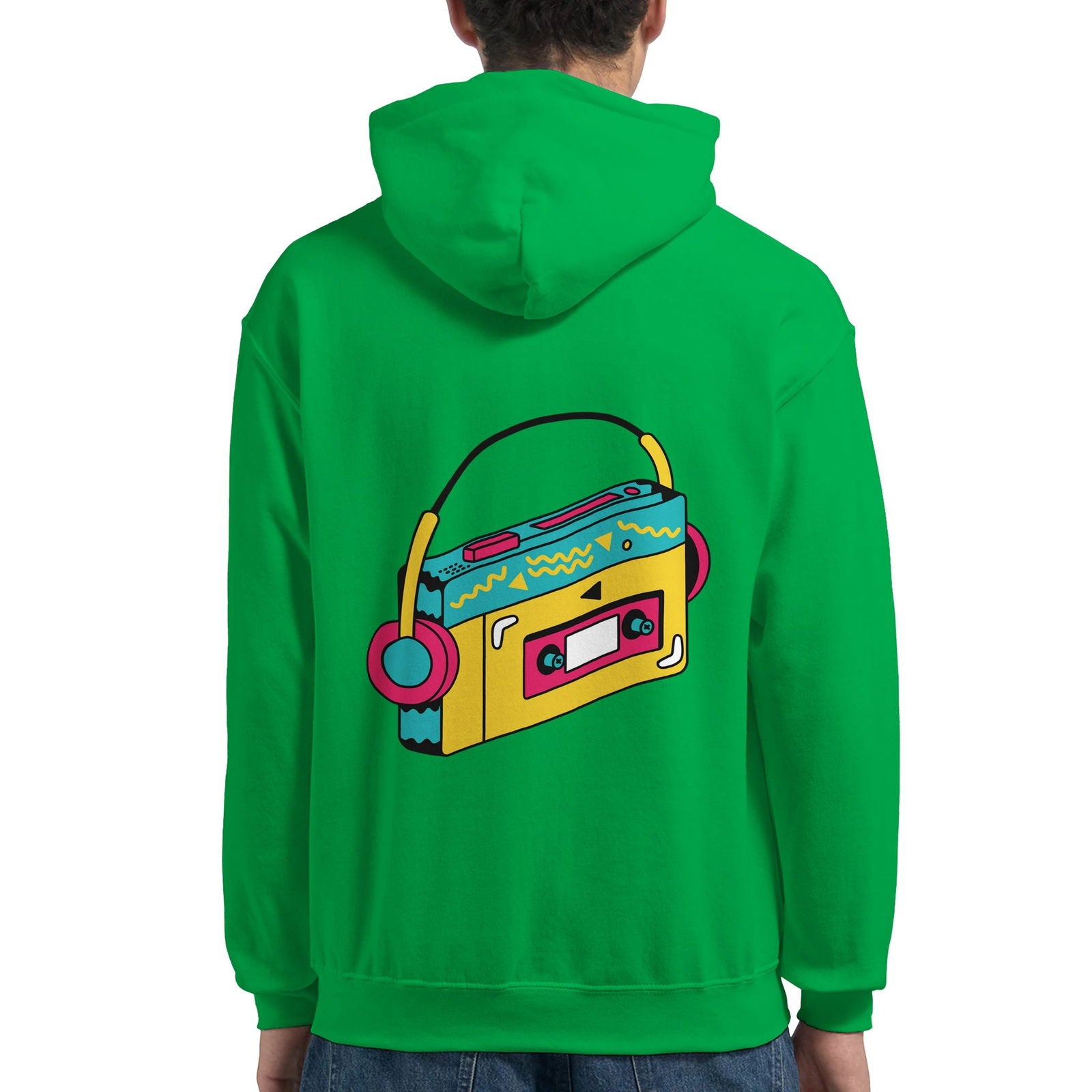 Retro Walkman | Hoodie Unisex - Tshirt-Fabriek.nl