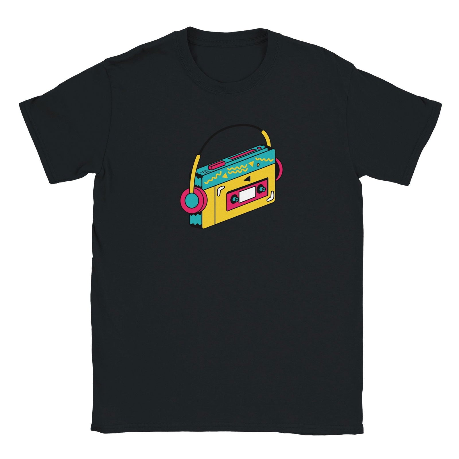 Retro Walkman | T-Shirt Unisex - Tshirt-Fabriek.nl