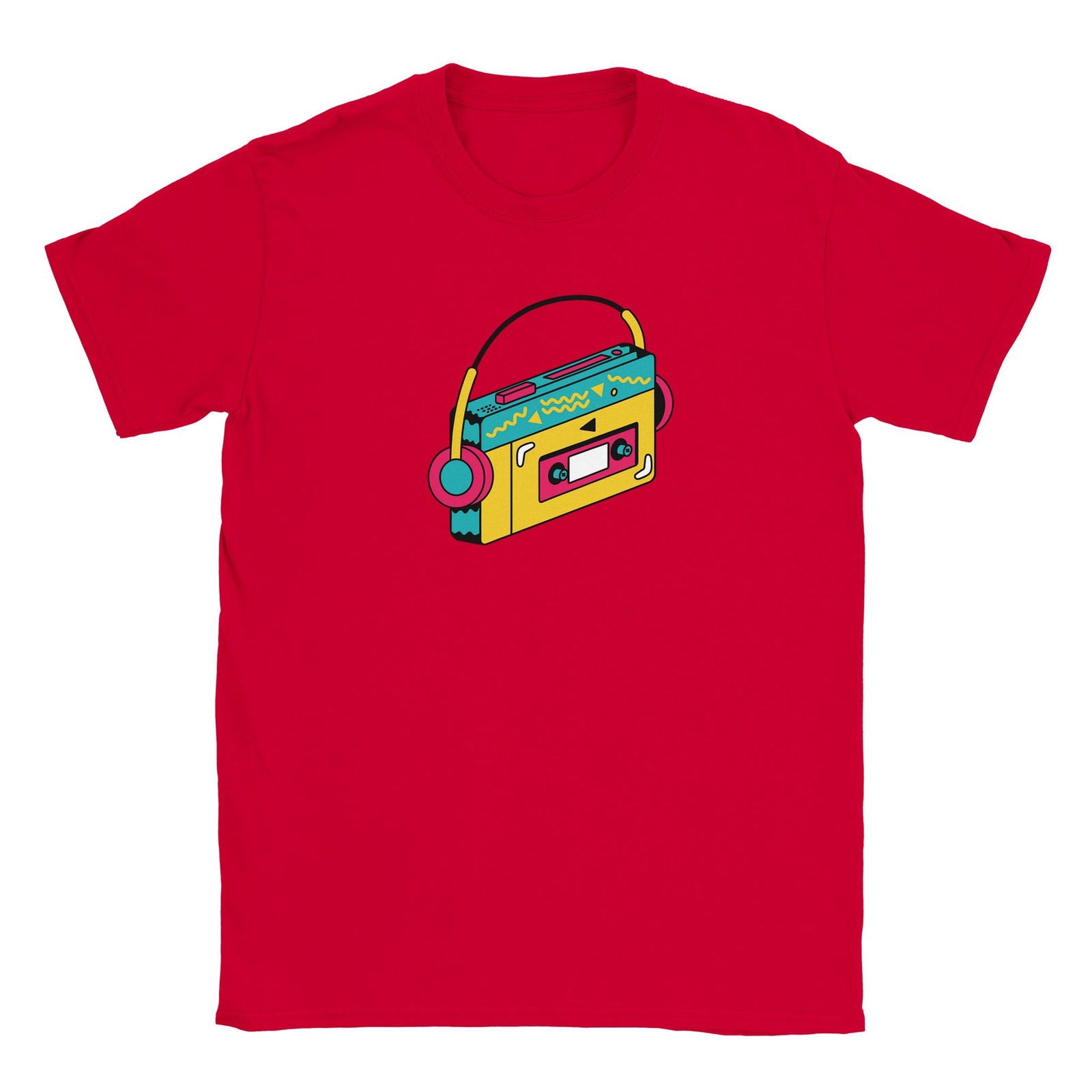 Retro Walkman | T-Shirt Unisex - Tshirt-Fabriek.nl