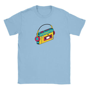 Retro Walkman | T-Shirt Unisex - Tshirt-Fabriek.nl