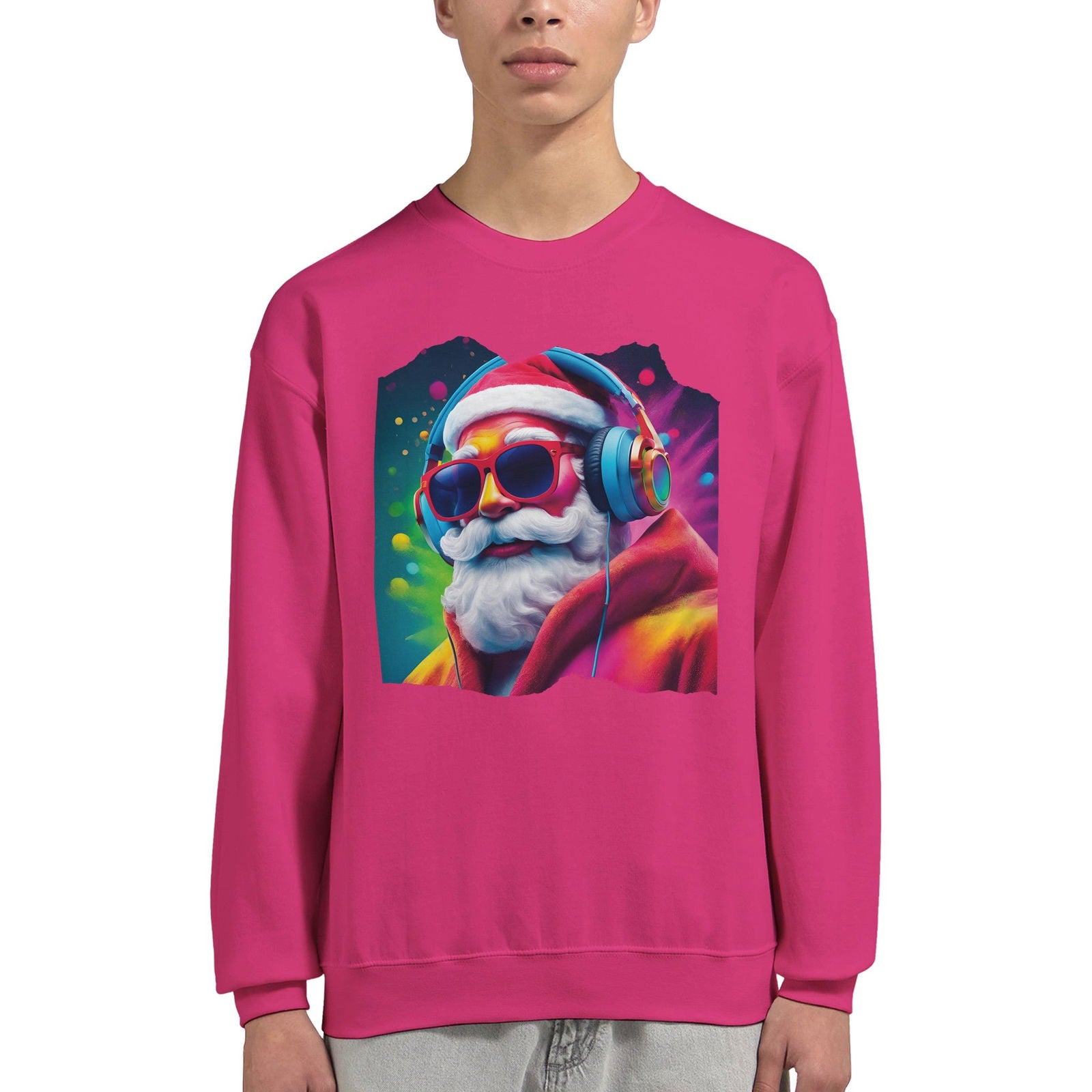 Rock Santa | Trui Unisex - Tshirt-Fabriek.nl