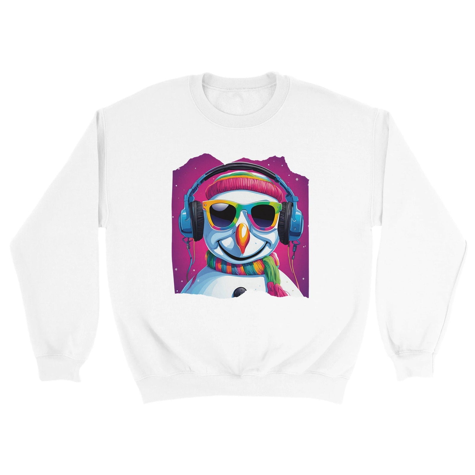 Rocking Snowman | Trui Unisex - Tshirt-Fabriek.nl