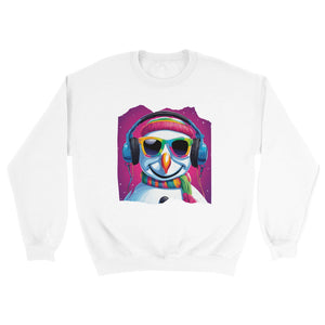 Rocking Snowman | Trui Unisex - Tshirt-Fabriek.nl