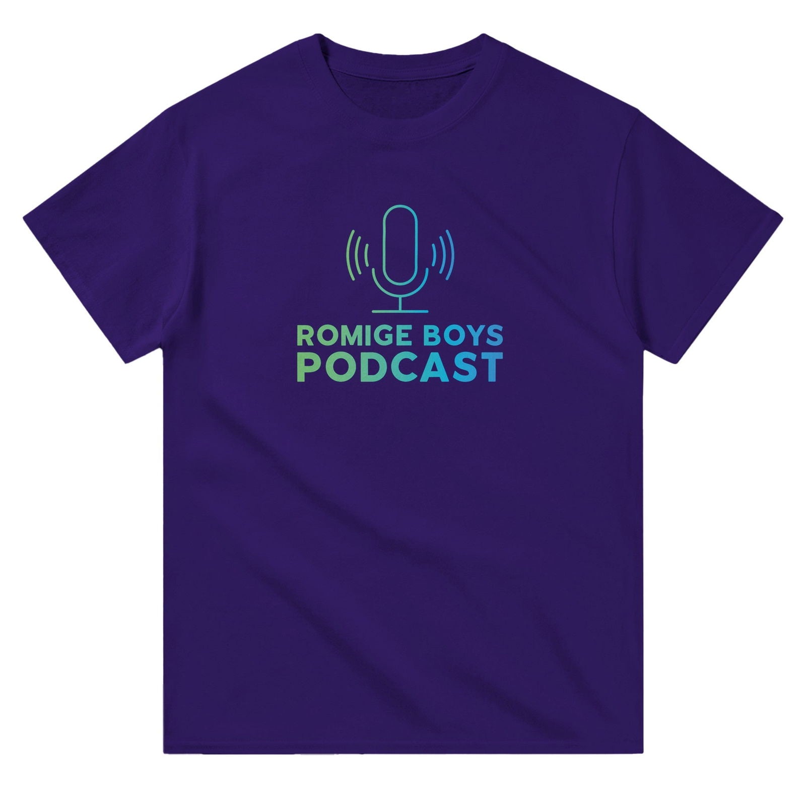 Romige Boys Podcast | T-shirt Unisex - Tshirt-Fabriek.nl