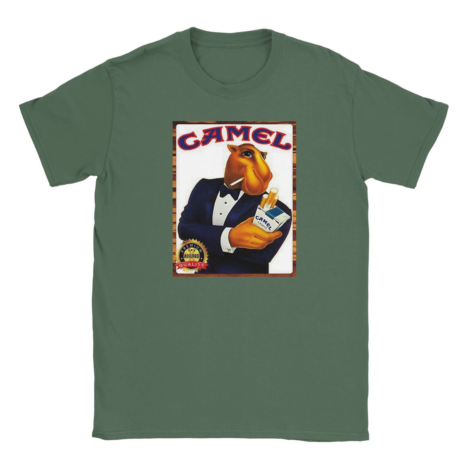 Smoking Camel | T-shirt Unisex - Tshirt-Fabriek.nl