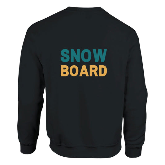 Snow Board yellow | Trui Unisex - Tshirt-Fabriek.nl