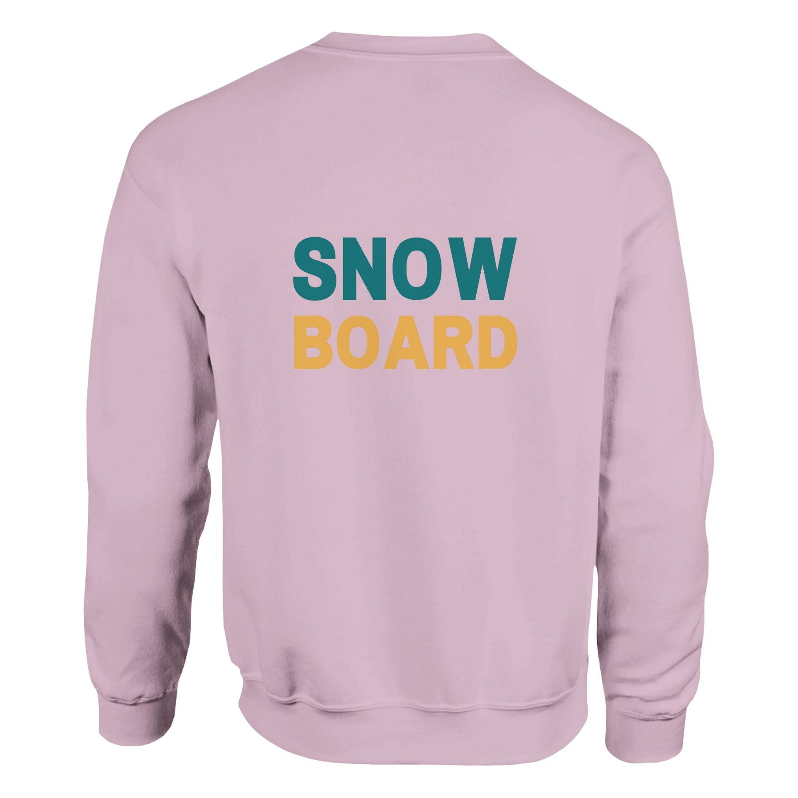 Snow Board yellow | Trui Unisex - Tshirt-Fabriek.nl