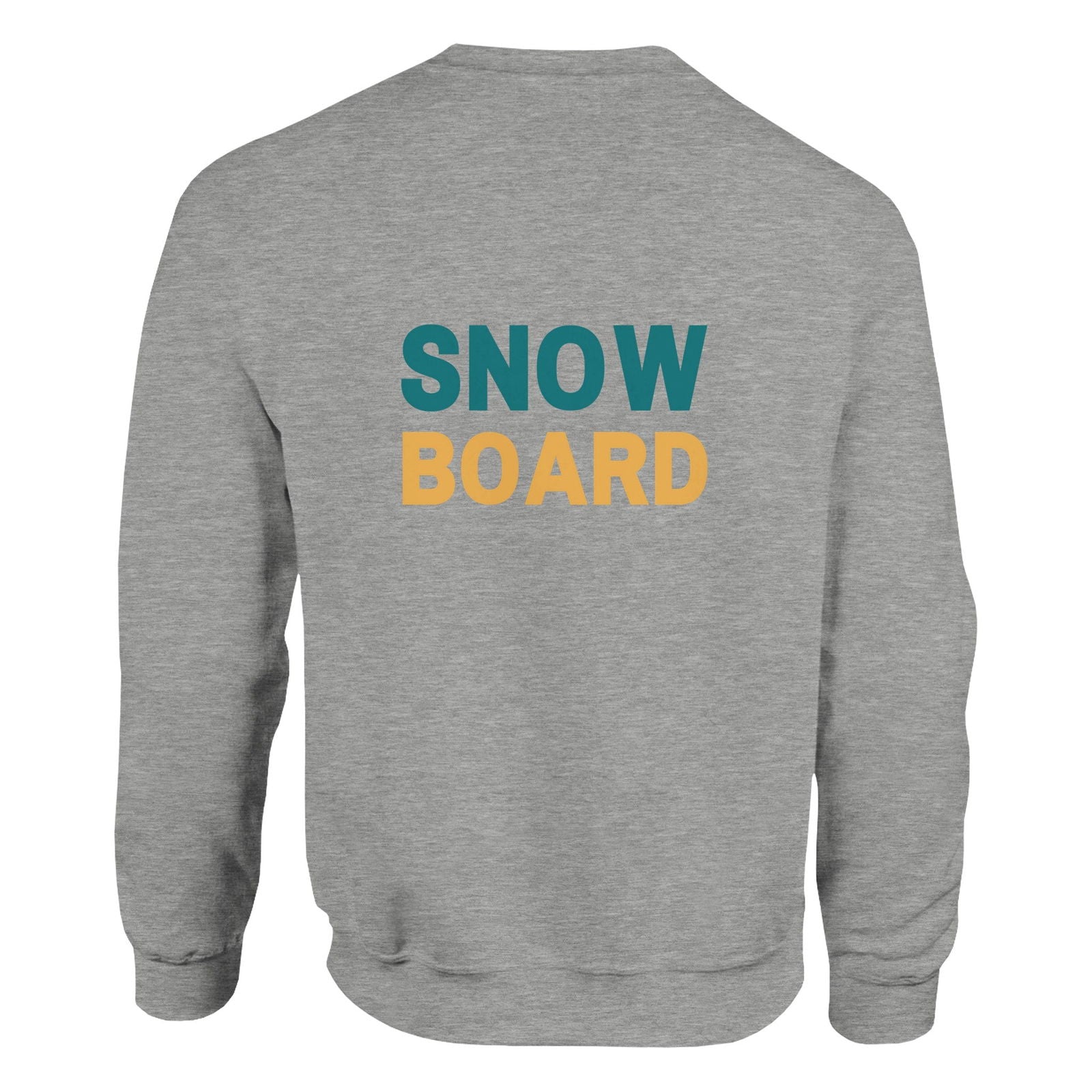 Snow Board yellow | Trui Unisex - Tshirt-Fabriek.nl