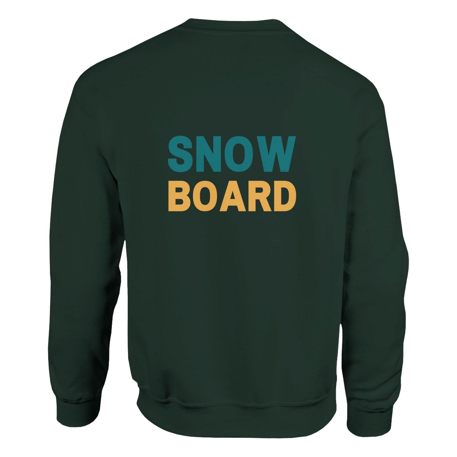 Snow Board yellow | Trui Unisex - Tshirt-Fabriek.nl