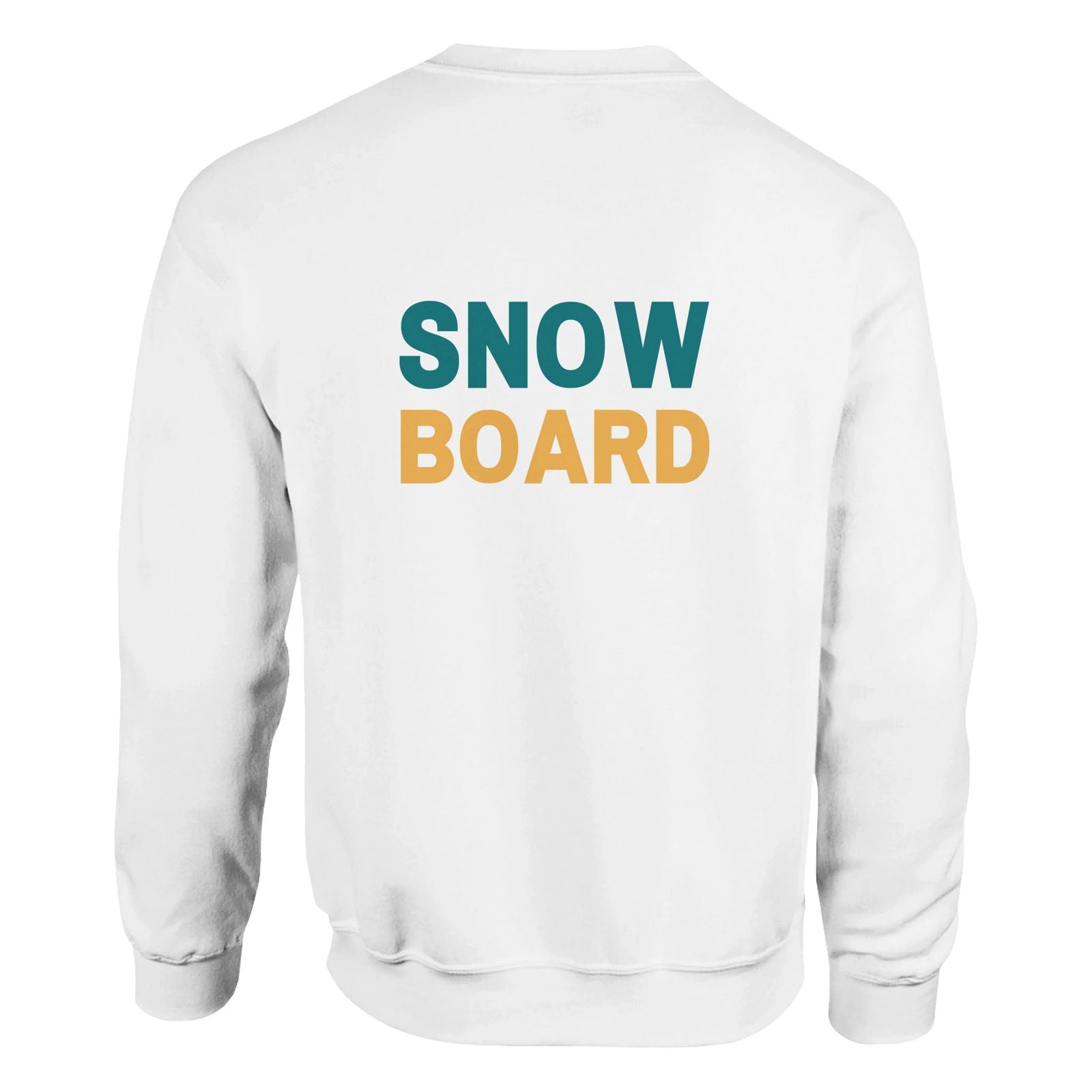 Snow Board yellow | Trui Unisex - Tshirt-Fabriek.nl