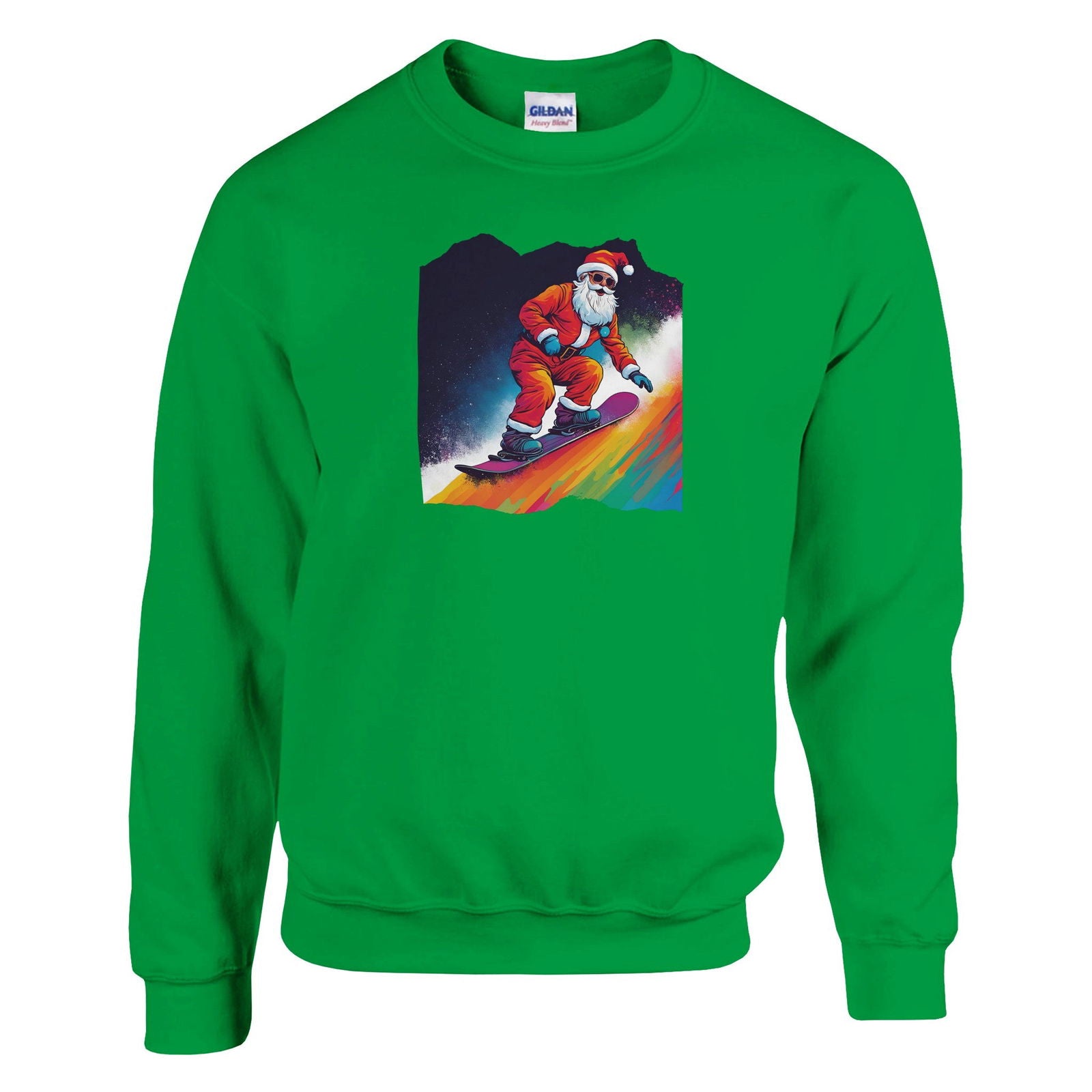 Snowboarding Santa | Trui Unisex - Tshirt-Fabriek.nl