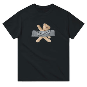 T-shirt Unisex | Ductaped teddybear - Tshirt-Fabriek.nl