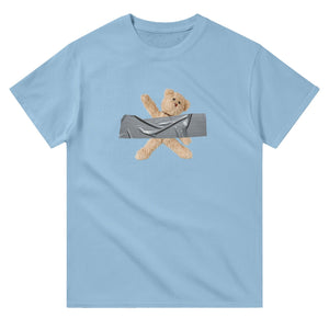 T-shirt Unisex | Ductaped teddybear - Tshirt-Fabriek.nl