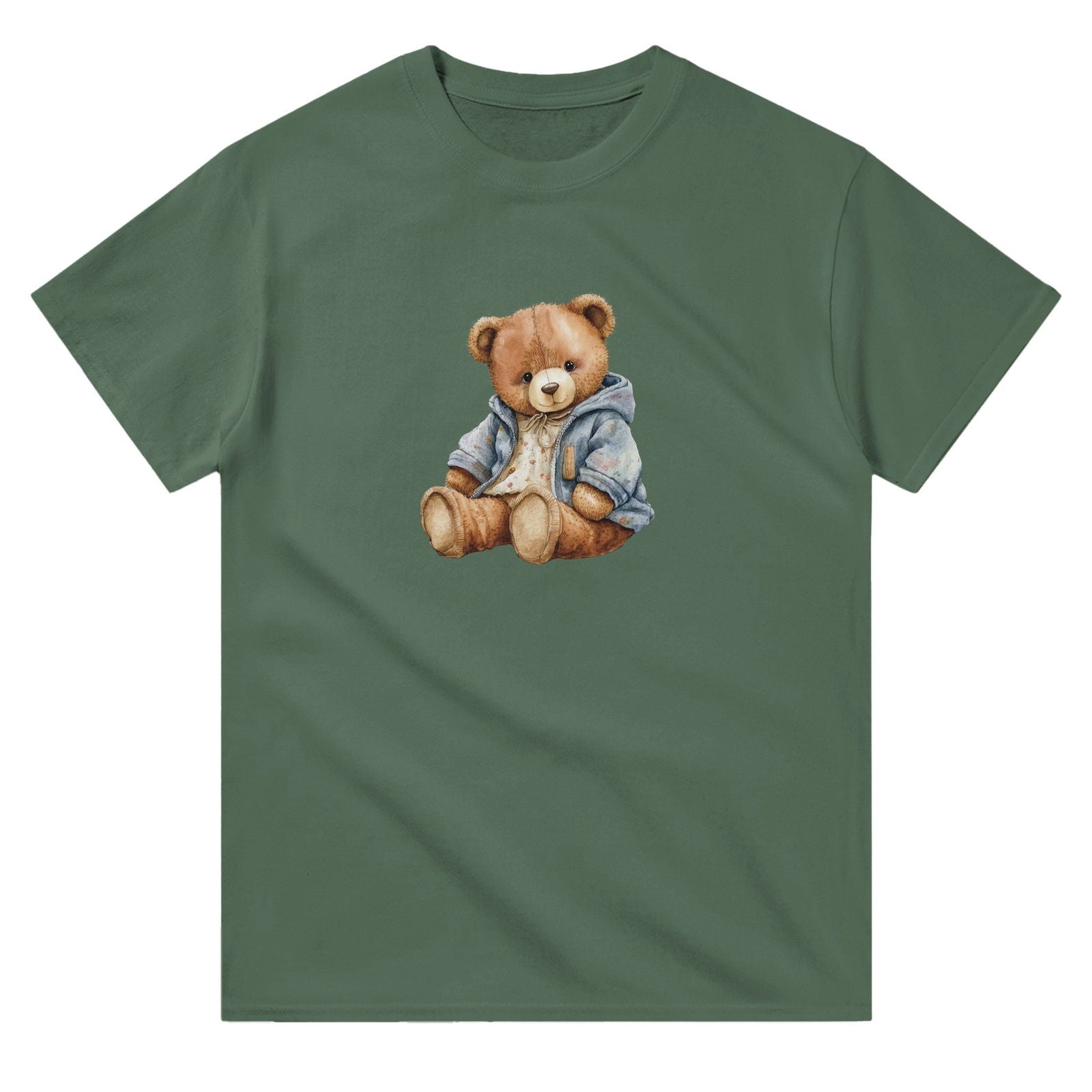 T-shirt Unisex | Real life teddy - Tshirt-Fabriek.nl