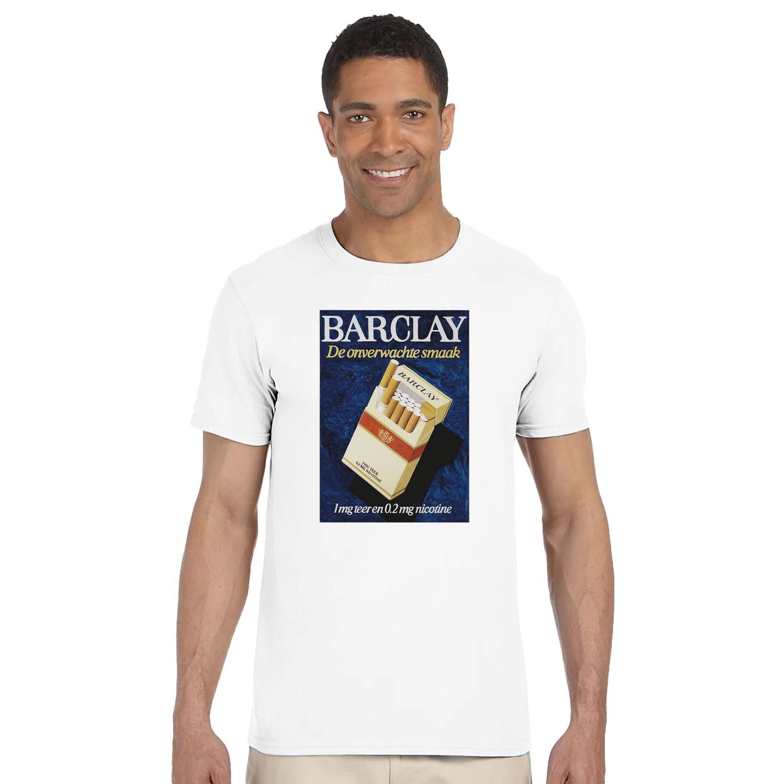 Tabak Barclay | T-shirt Unisex - Tshirt-Fabriek.nl