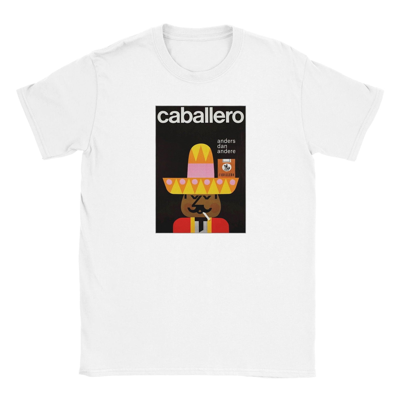 Tabak Caballero | T-shirt Unisex - Tshirt-Fabriek.nl