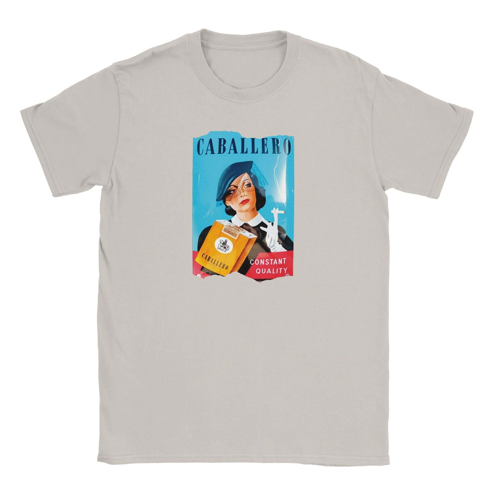 Tabak Caballero cropped | T-shirt Unisex - Tshirt-Fabriek.nl