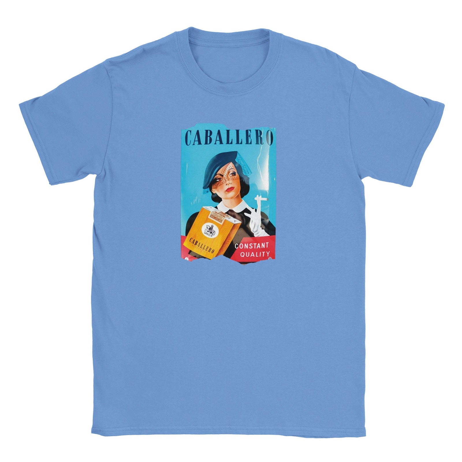 Tabak Caballero cropped | T-shirt Unisex - Tshirt-Fabriek.nl