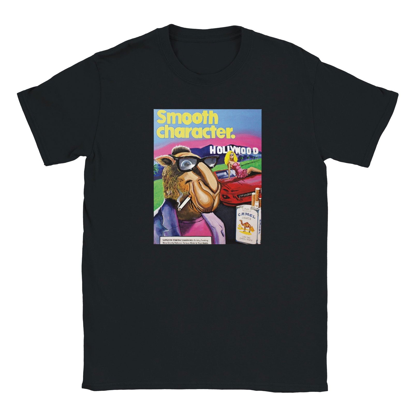 Tabak Camel Smooth | T-shirt Unisex - Tshirt-Fabriek.nl