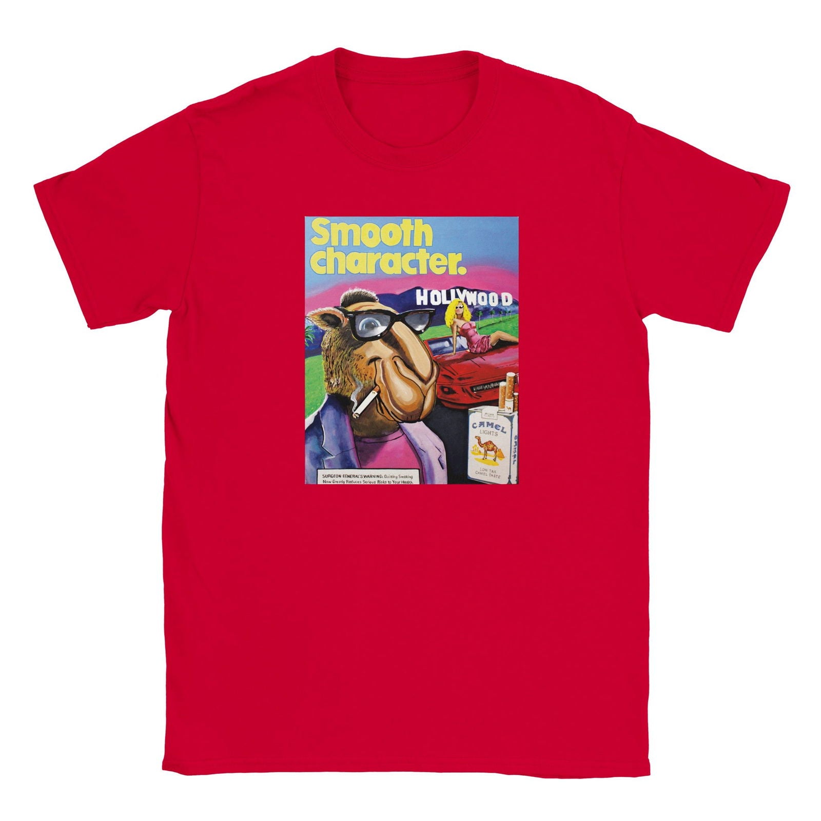 Tabak Camel Smooth | T-shirt Unisex - Tshirt-Fabriek.nl