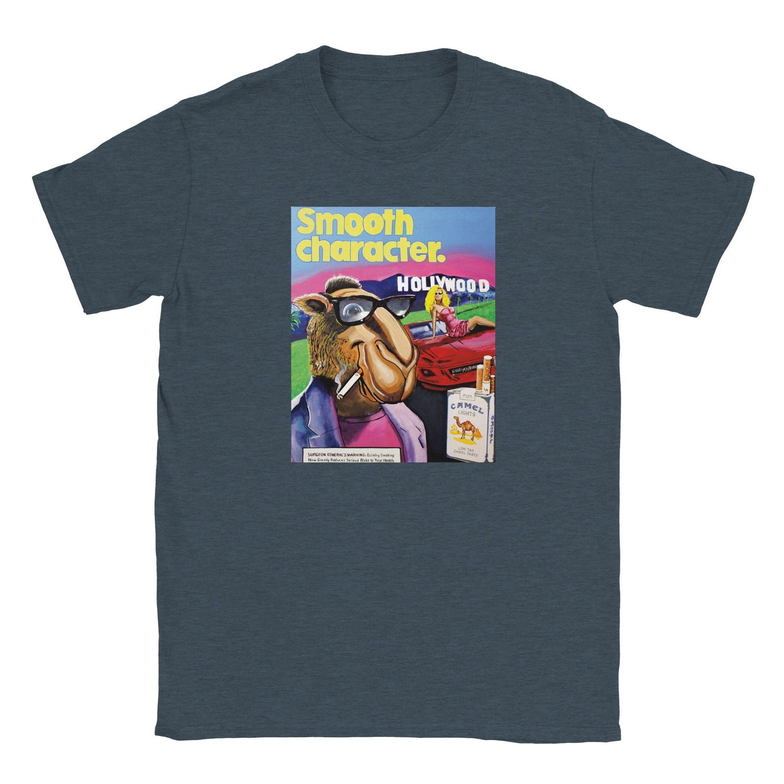 Tabak Camel Smooth | T-shirt Unisex - Tshirt-Fabriek.nl