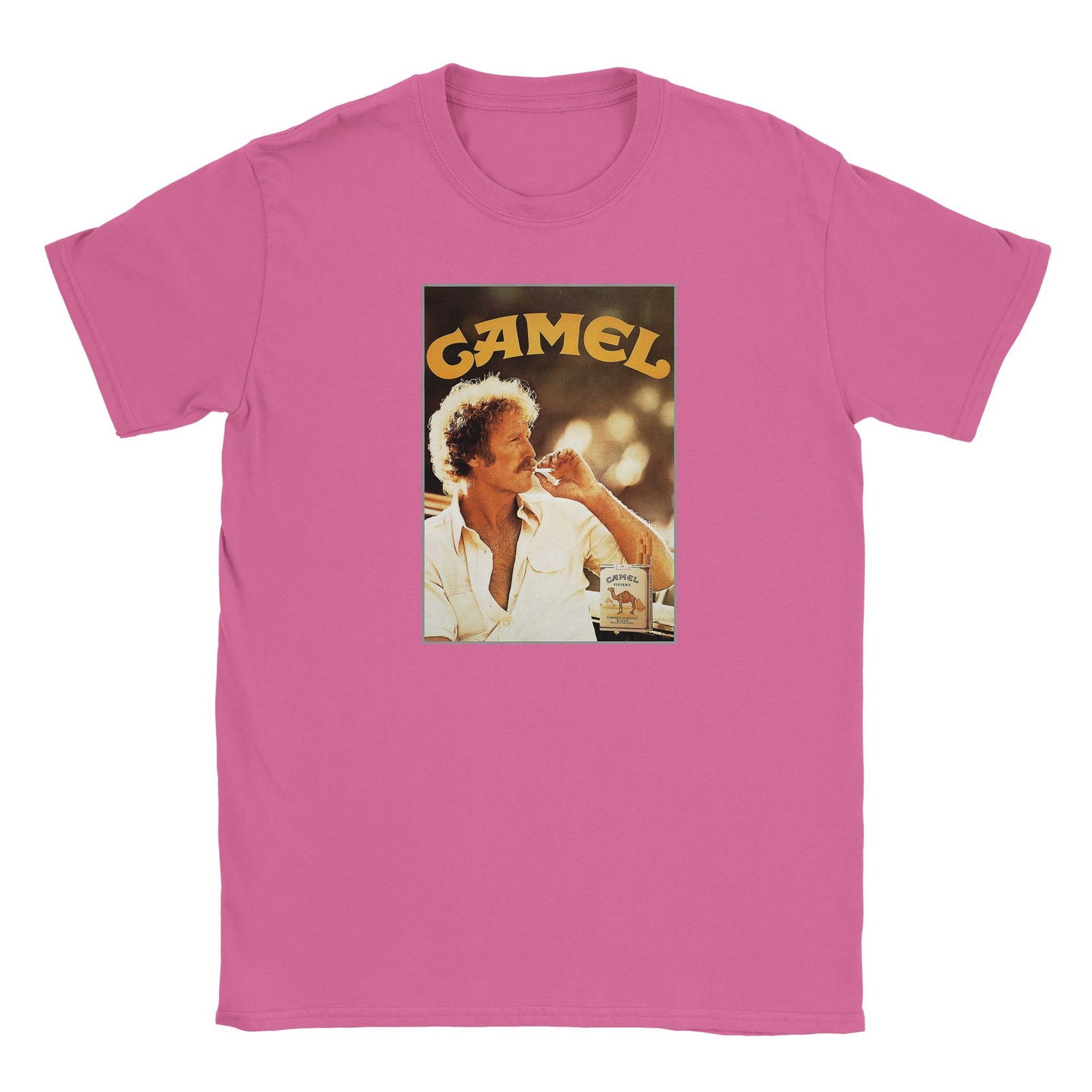 Tabak Camel | T-shirt Unisex - Tshirt-Fabriek.nl