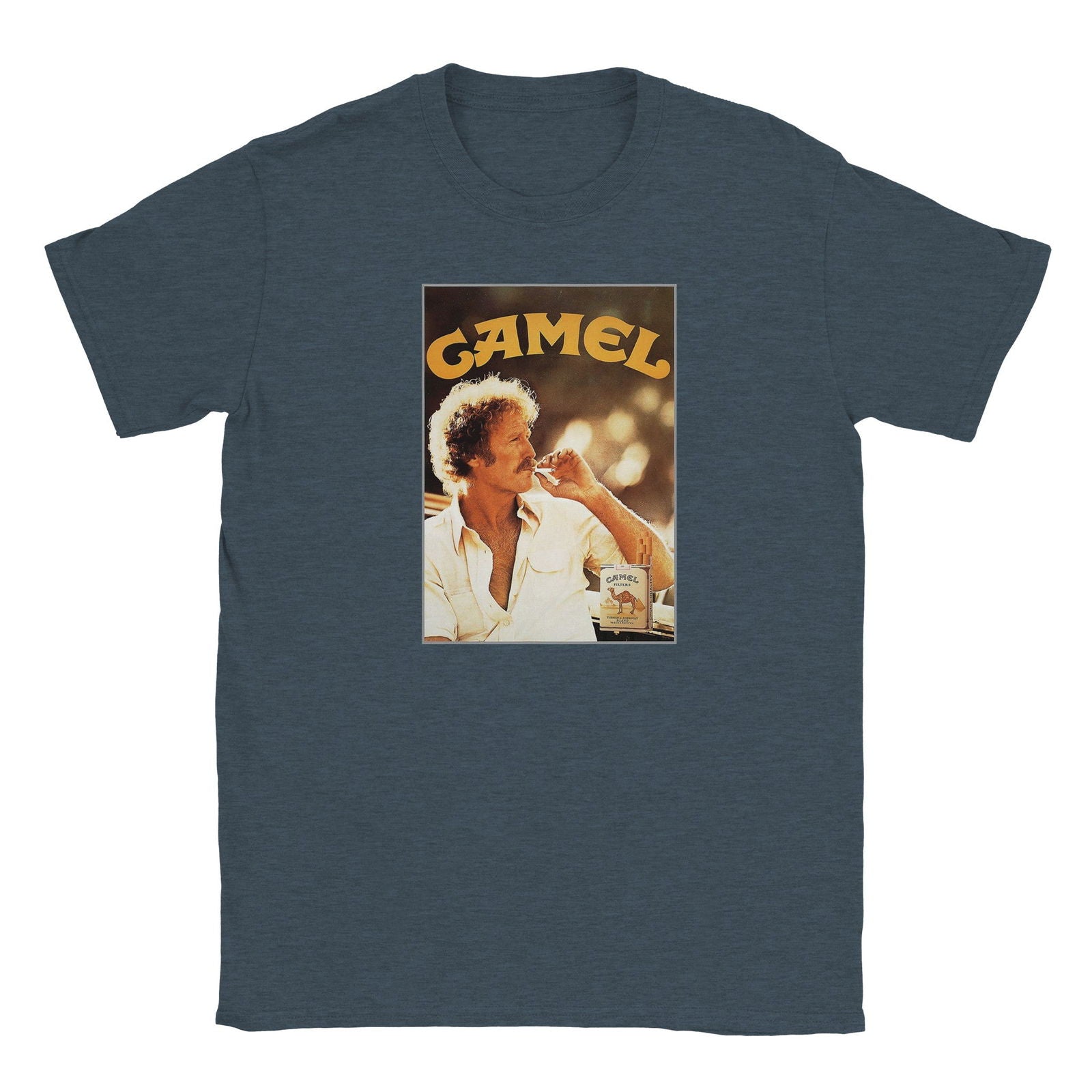 Tabak Camel | T-shirt Unisex - Tshirt-Fabriek.nl