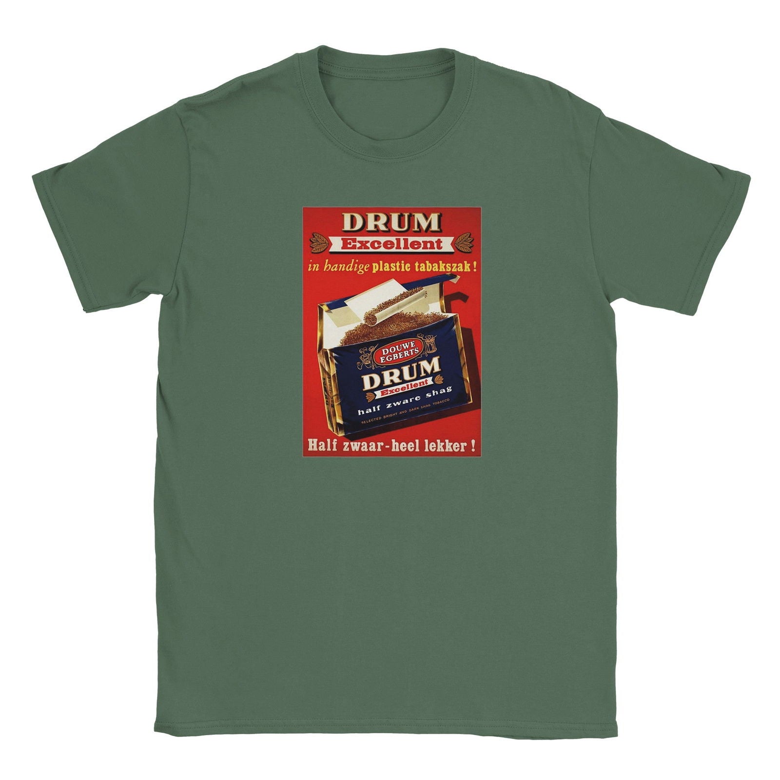 Tabak Drum Excellent | T-shirt Unisex - Tshirt-Fabriek.nl