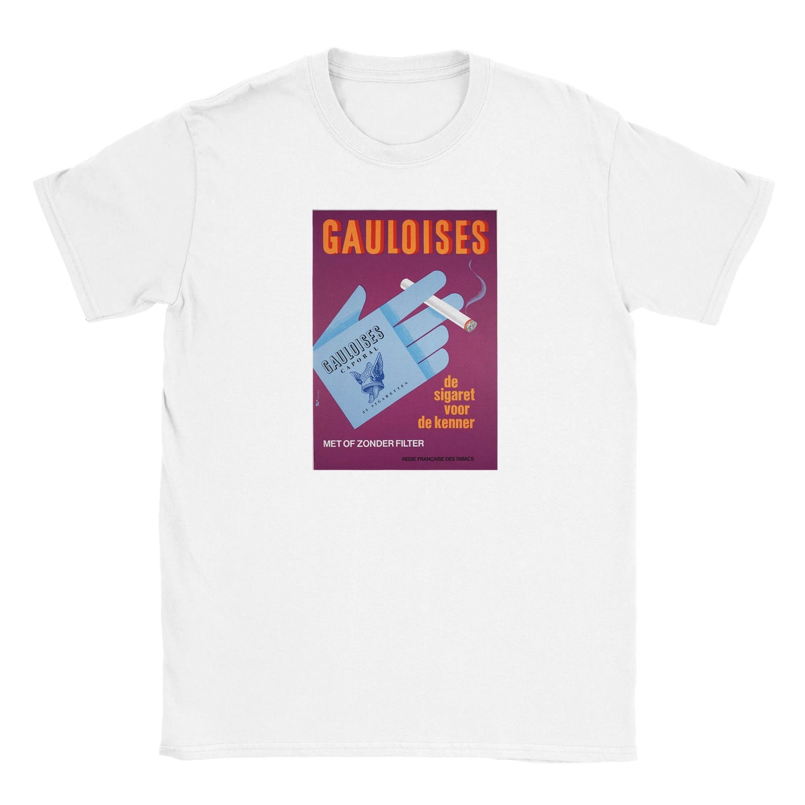 Tabak Gauloises | T-shirt Unisex - Tshirt-Fabriek.nl