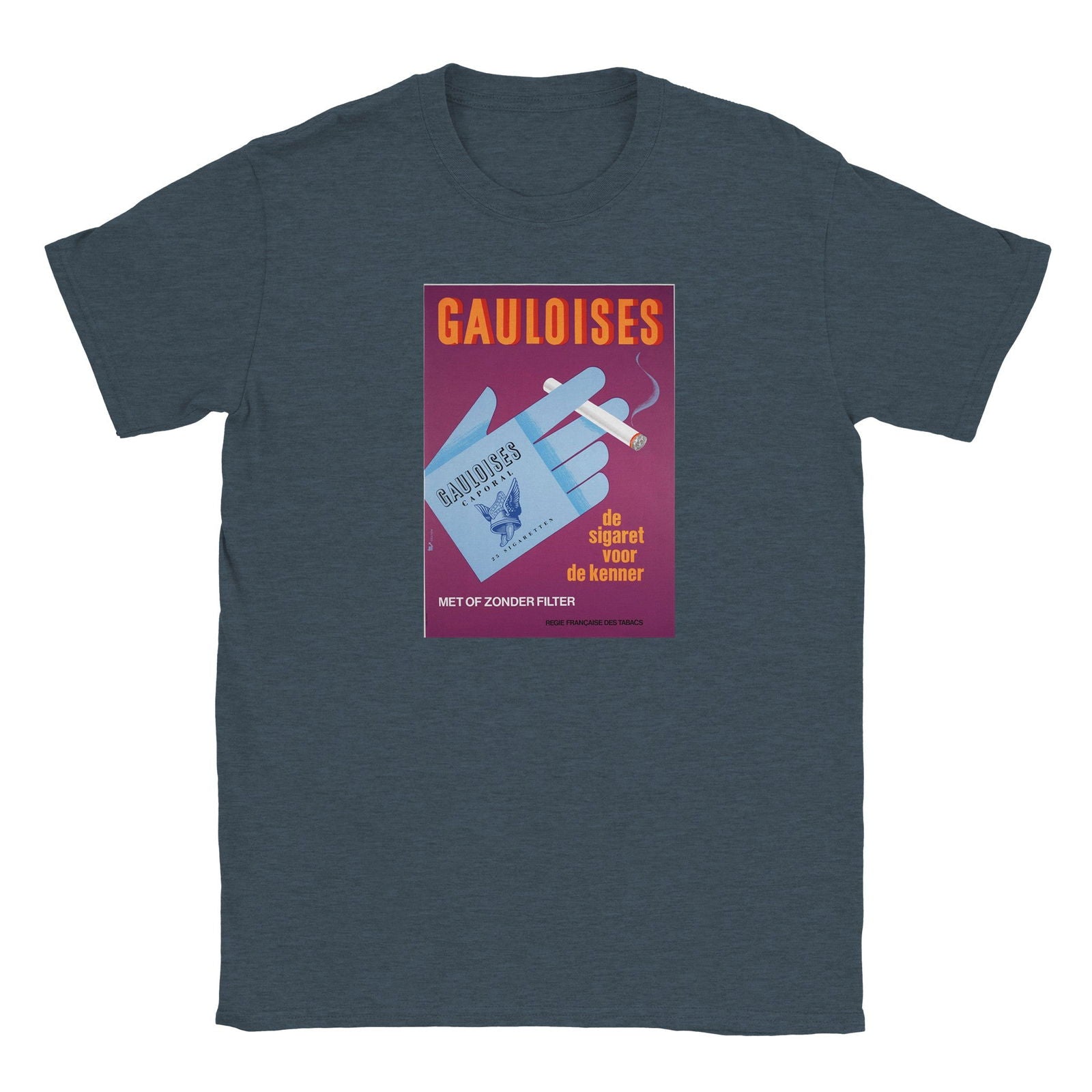 Tabak Gauloises | T-shirt Unisex - Tshirt-Fabriek.nl