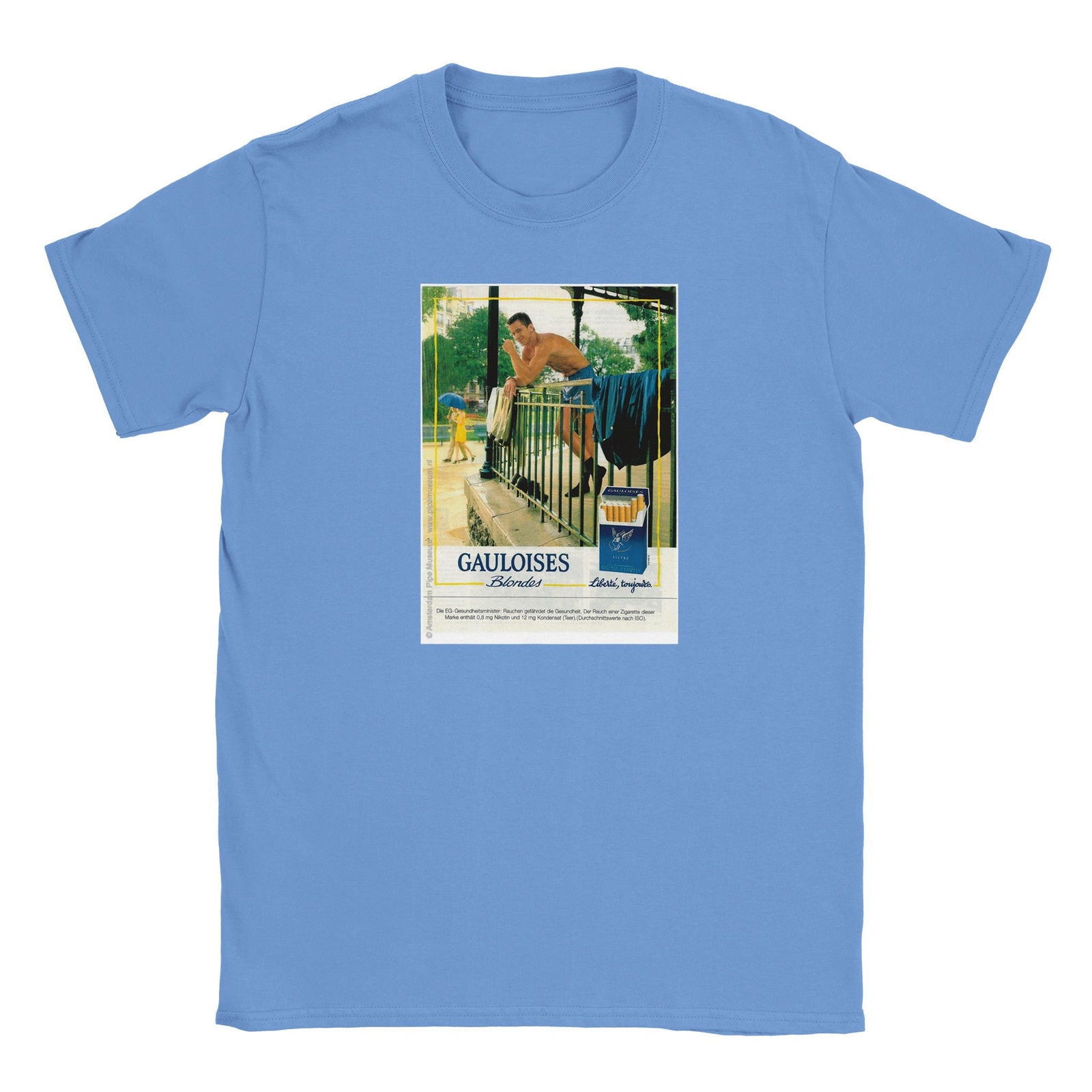 Tabak Gauloises blondes | T-shirt Unisex - Tshirt-Fabriek.nl