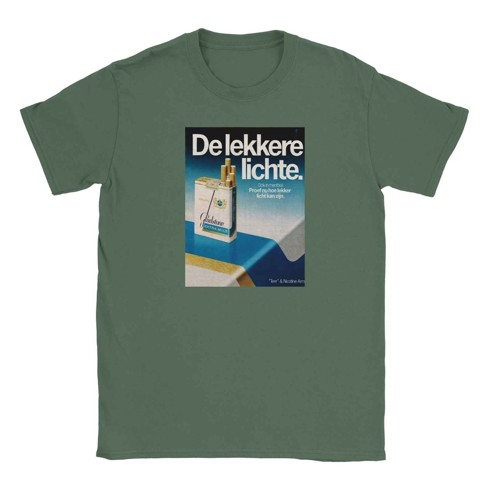 Tabak Gladstone light| T-shirt Unisex - Tshirt-Fabriek.nl