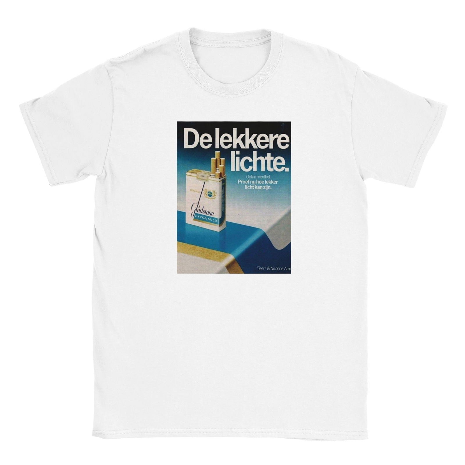 Tabak Gladstone light| T-shirt Unisex - Tshirt-Fabriek.nl