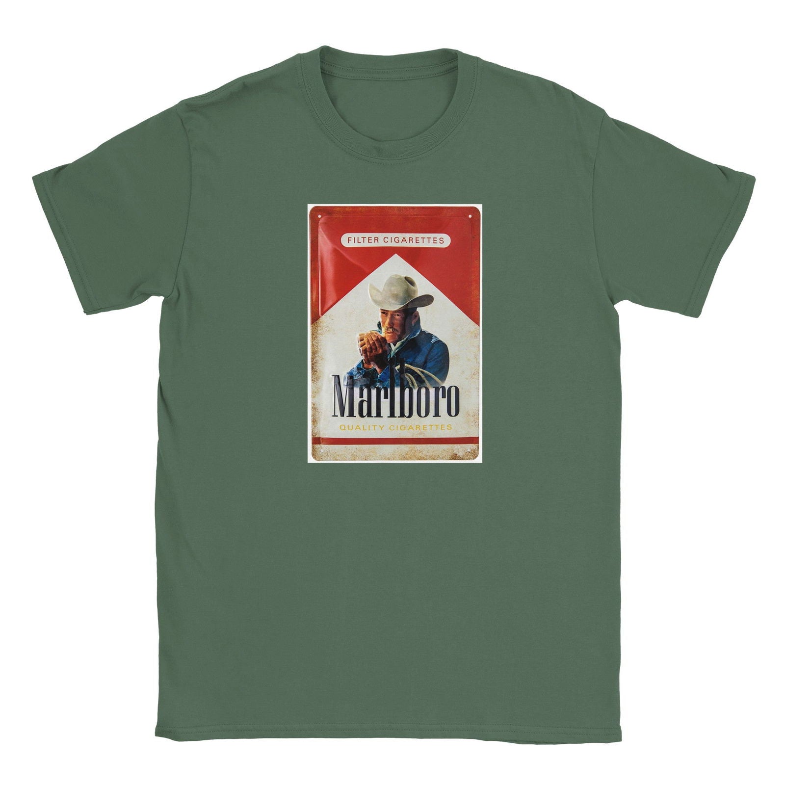 Tabak Marlboro | T-shirt Unisex - Tshirt-Fabriek.nl