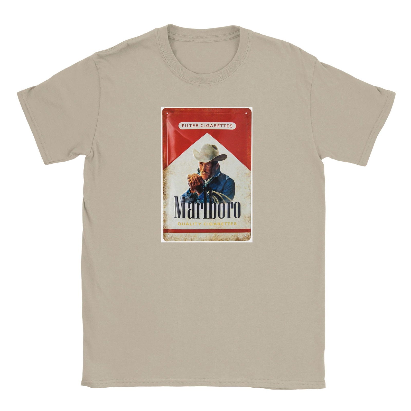 Tabak Marlboro | T-shirt Unisex - Tshirt-Fabriek.nl