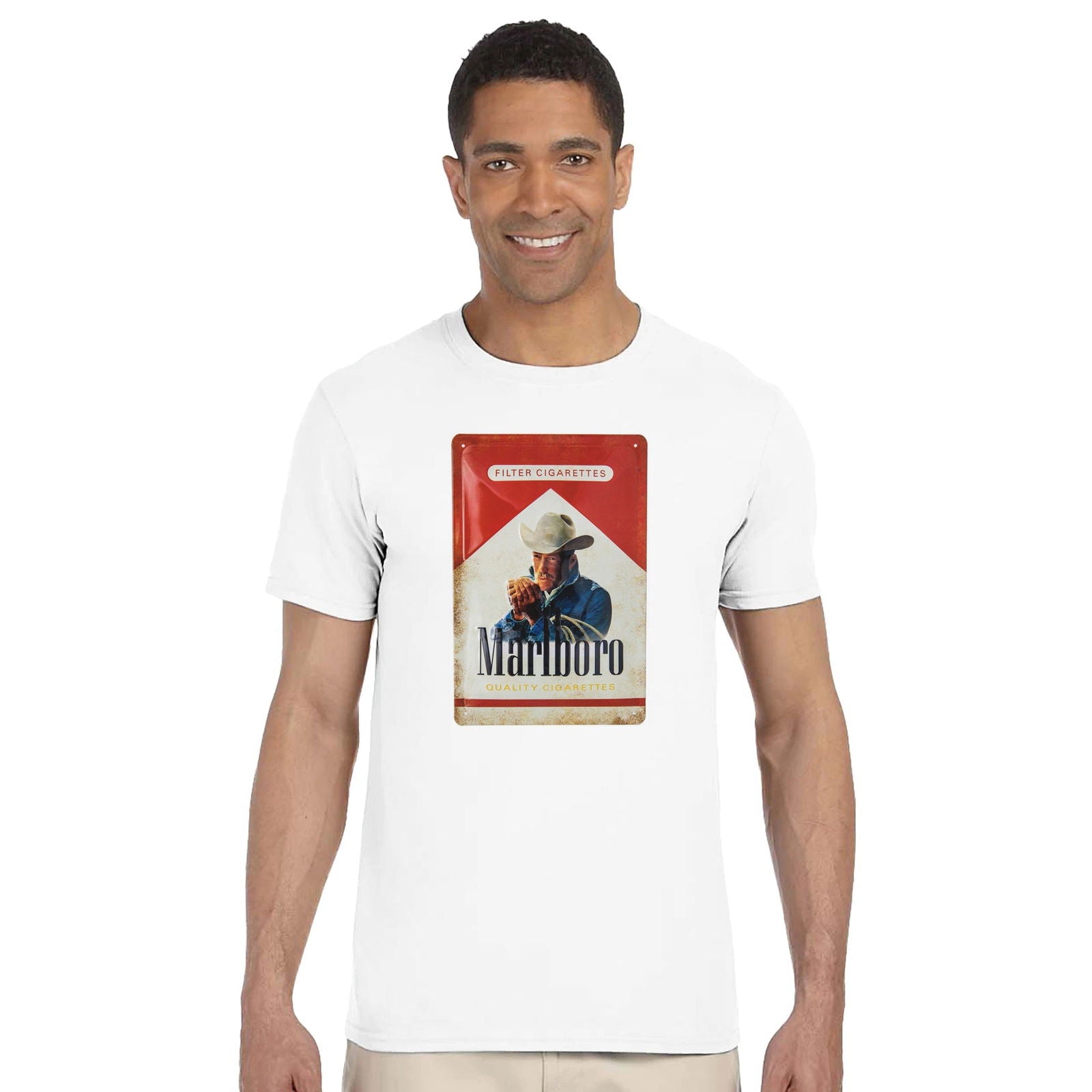 Tabak Marlboro | T-shirt Unisex - Tshirt-Fabriek.nl