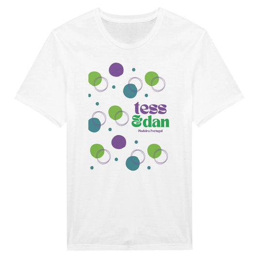 Tess & Dan - Circles | T-Shirt Unisex - Tshirt-Fabriek.nl