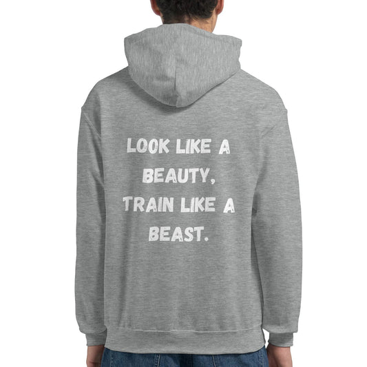 Train like a beast | Hoodie Unisex - Tshirt-Fabriek.nl