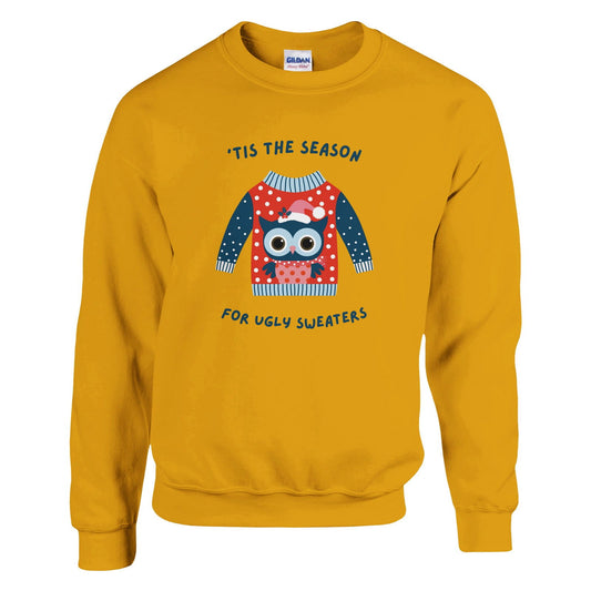 Ugly Sweater owl | Kerst Trui Unisex - Tshirt-Fabriek.nl