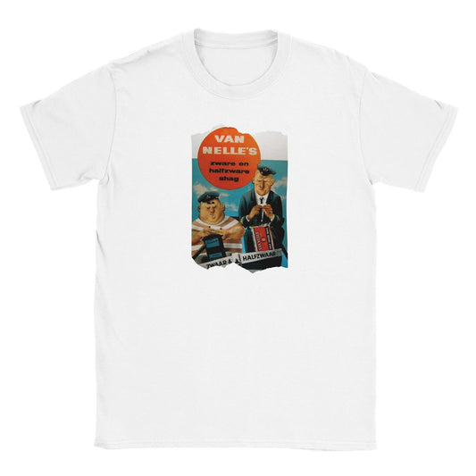 Van Nelle dikke & dunne | T-shirt Unisex - Tshirt-Fabriek.nl