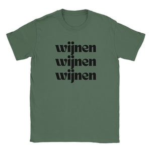 Wijnen 3X | T-shirt Unisex - Tshirt-Fabriek.nl