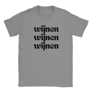 Wijnen 3X | T-shirt Unisex - Tshirt-Fabriek.nl