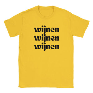 Wijnen 3X | T-shirt Unisex - Tshirt-Fabriek.nl