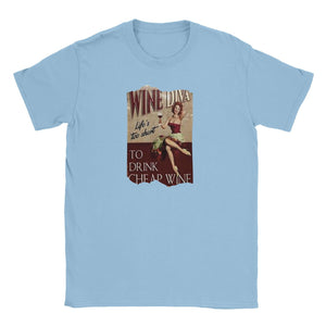 Wine Diva | T-shirt Unisex - Tshirt-Fabriek.nl