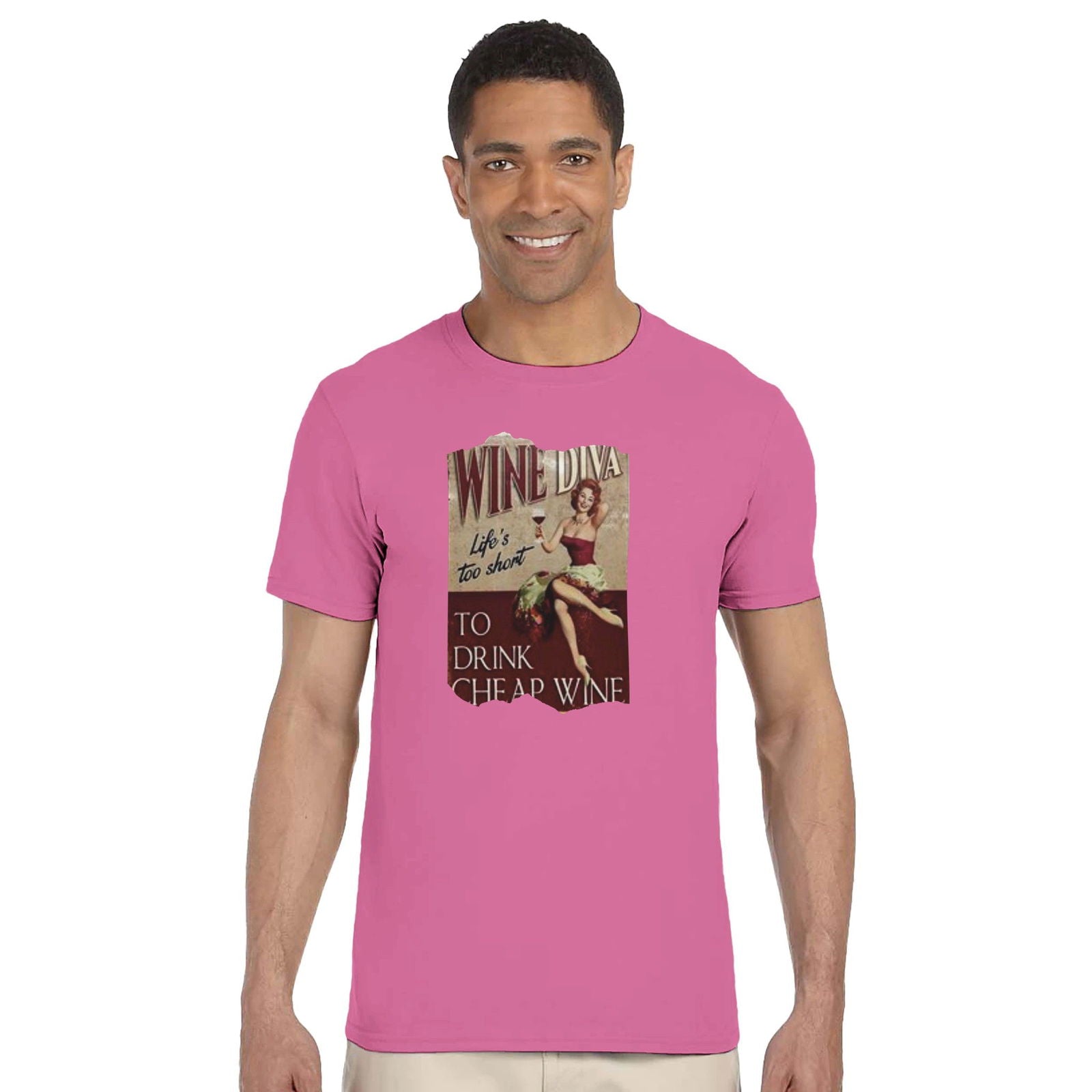 Wine Diva | T-shirt Unisex - Tshirt-Fabriek.nl