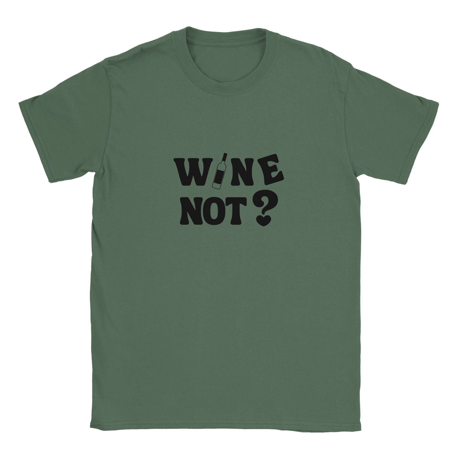 Wine not? | T-shirt Unisex - Tshirt-Fabriek.nl