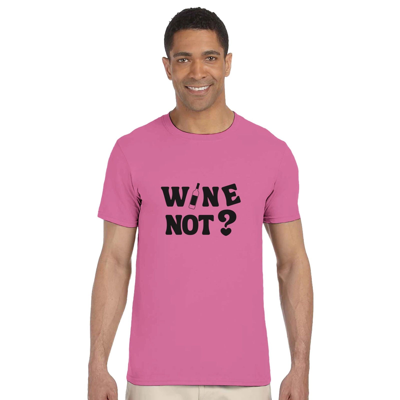 Wine not? | T-shirt Unisex - Tshirt-Fabriek.nl