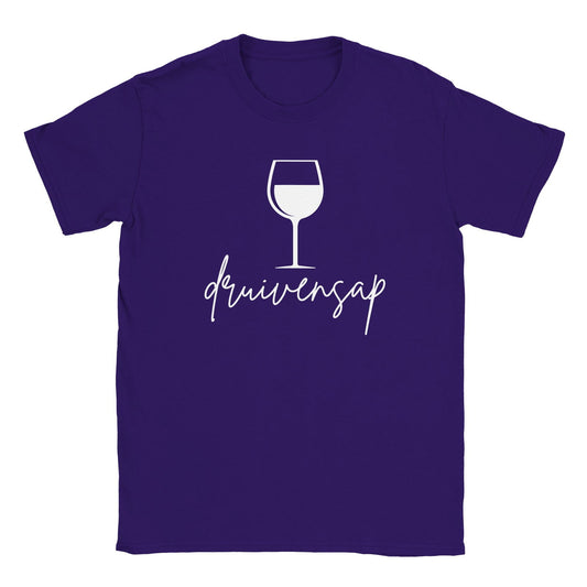 wijn - Druivensap 2 | T-shirt Unisex - Tshirt-Fabriek.nl